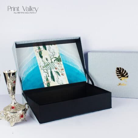 Silver Leaf Gift Box