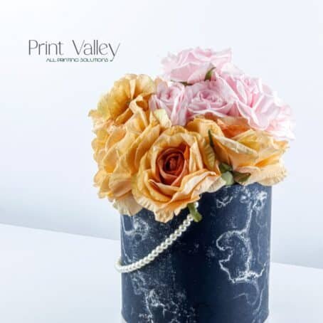 Flower Bouquet Black Glitter - Image 3