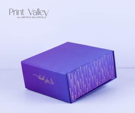 Foldable Lavender Box