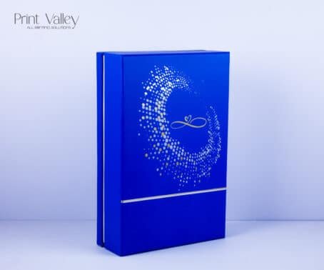 Top-Bottom Blue Box
