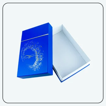 Top-Bottom Blue Box